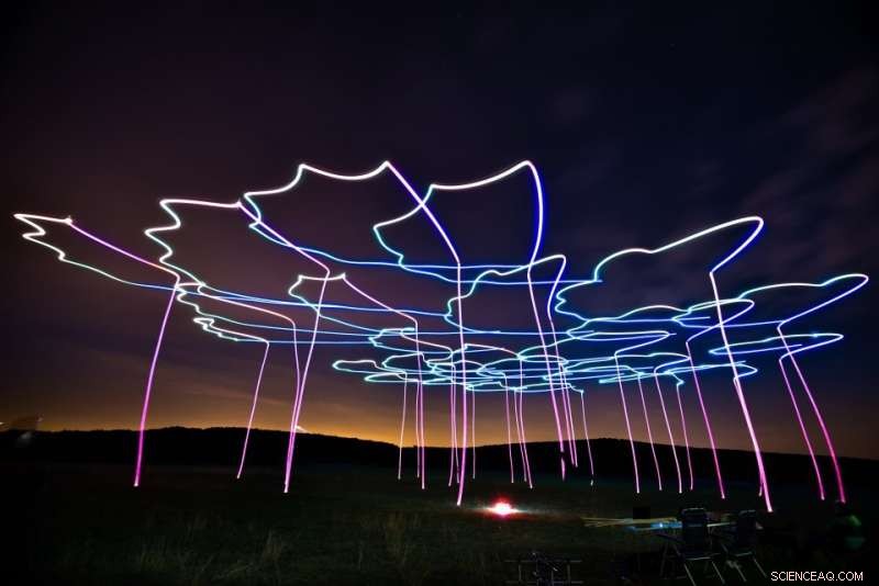 Revolutionary Method Enhances Control of Drone Swarms