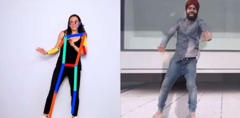 AI Experiment Matches Your Pose in Real-Time Images