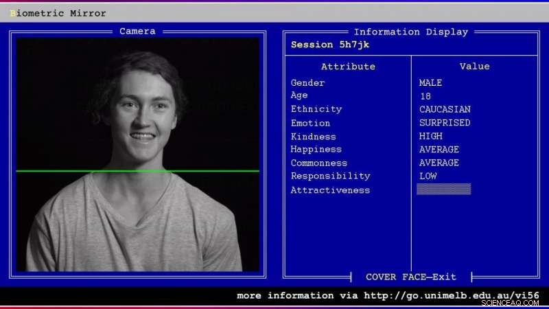 Biometric Mirror Exposes Key Limitations in AI Systems