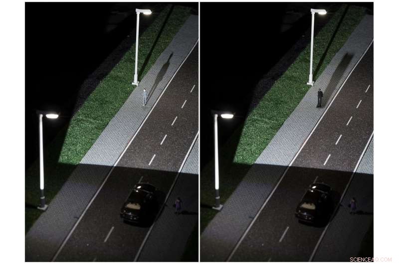 Connected Street Lighting Eliminates Vehicle Blind Spots for Safer Driving