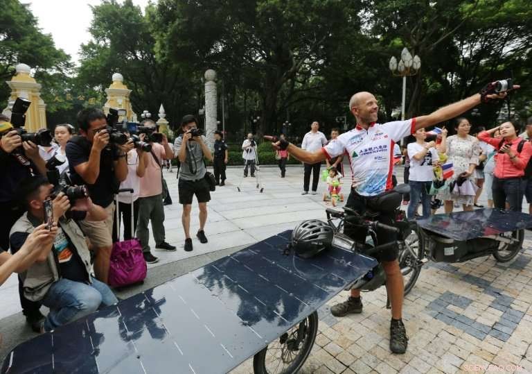 Belgian Cyclist Triumphs in First France‑to‑China Solar Bike Challenge