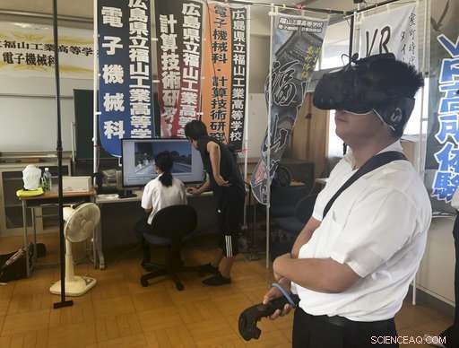 Japanese Students Use VR to Recreate the Hiroshima Atomic Bombing Experience