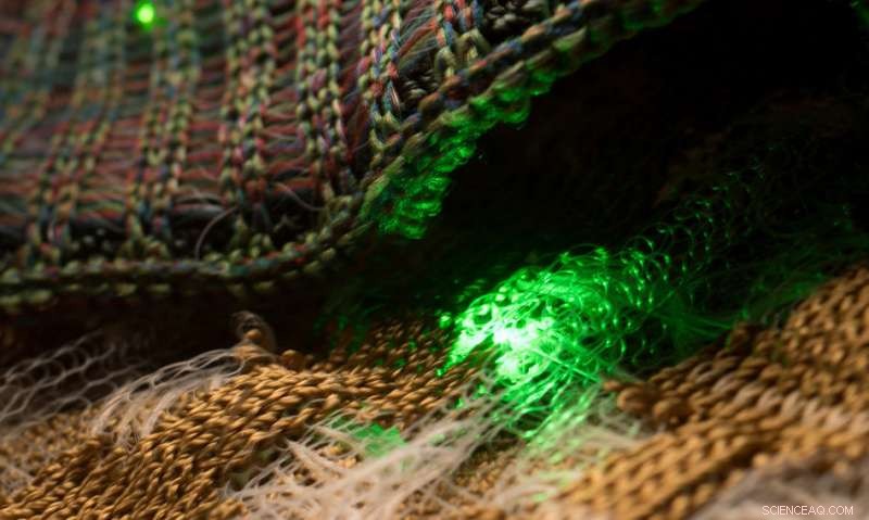 MIT Researchers Embed Optoelectronic Diodes into Flexible Fibers for Washable Wearable Electronics