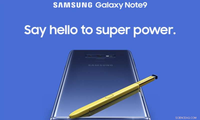 Samsung Unveils Its Largest Note 9 Yet, Setting New Benchmarks