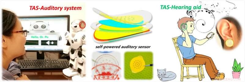 Innovative Triboelectric Auditory Sensor Boosts Robotics and Hearing Aid Performance