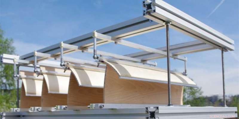 Innovative Adaptive Shading System: From Pine Cones to Autonomous Sunshade