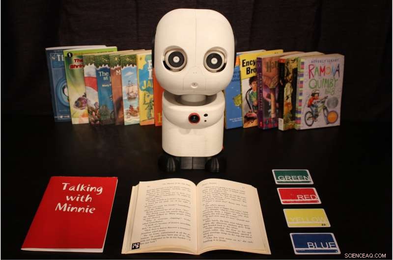Children Strengthen Literacy with Interactive Robot Reading Buddies