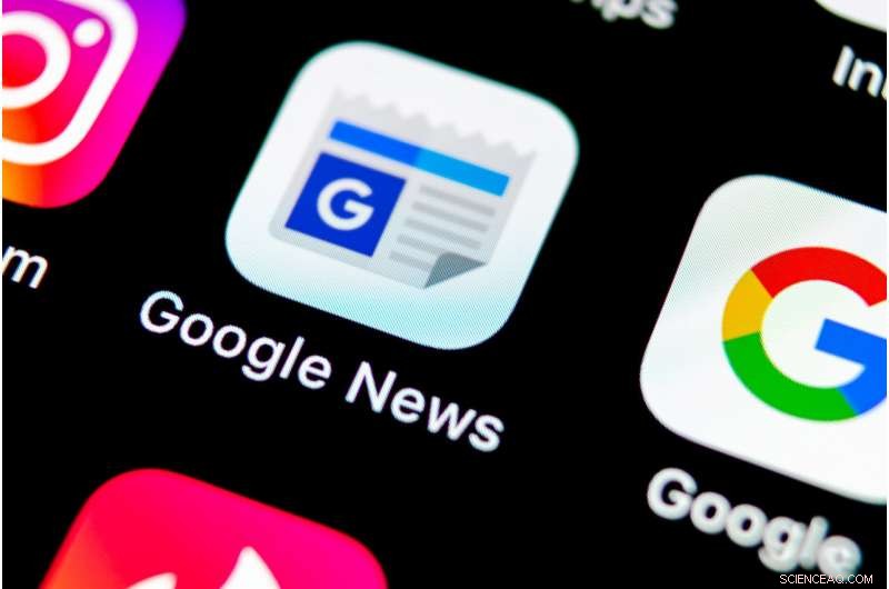 Google News Delivers Comparable Results for All Viewpoints, Yet Prioritizes Mainstream Media