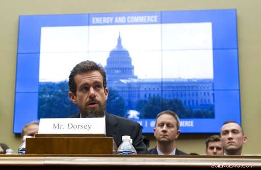 Twitter CEO Jack Dorsey Maintains Composure in Congressional Testimony