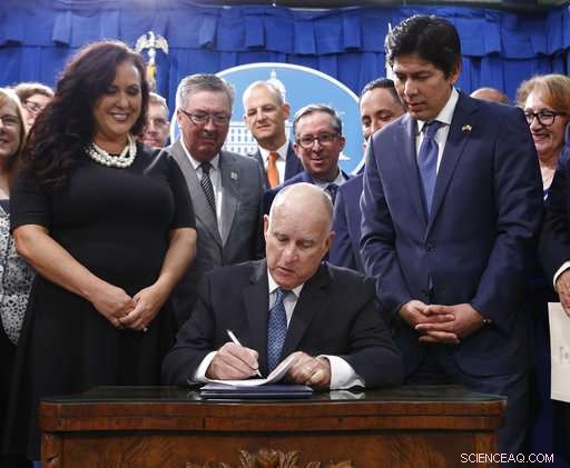 California Sets 2045 Goal to Eliminate Fossil Fuels in Electricity Generation