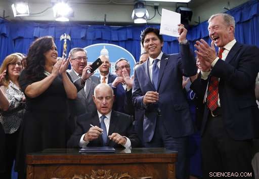 California Sets 2045 Goal to Eliminate Fossil Fuels in Electricity Generation
