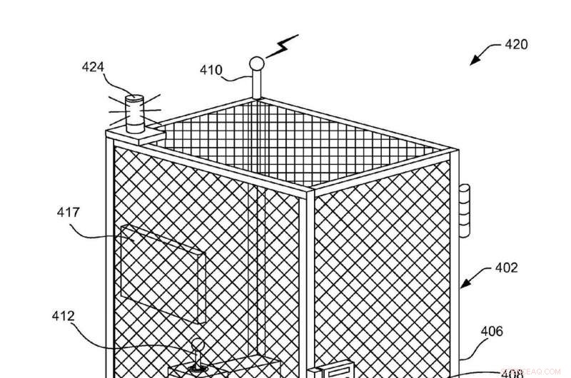 Amazon Files Patent for Human-Contained Robot Integration System