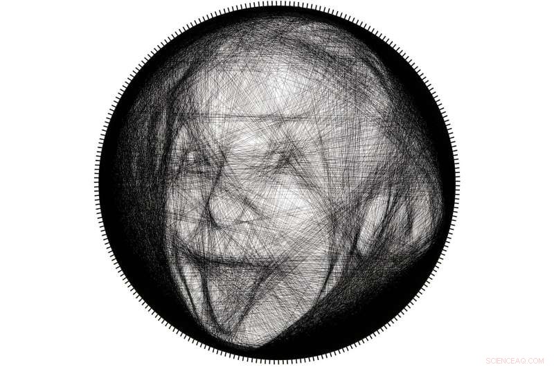 Robot-Created String Art: Precision Meets Creativity