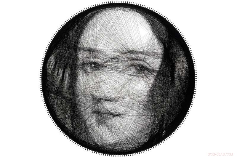 Robot-Created String Art: Precision Meets Creativity