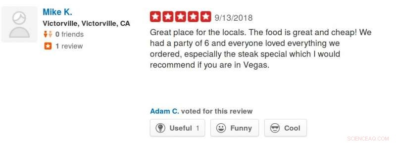 New AI Detects Fake Restaurant Reviews, Protecting Consumers