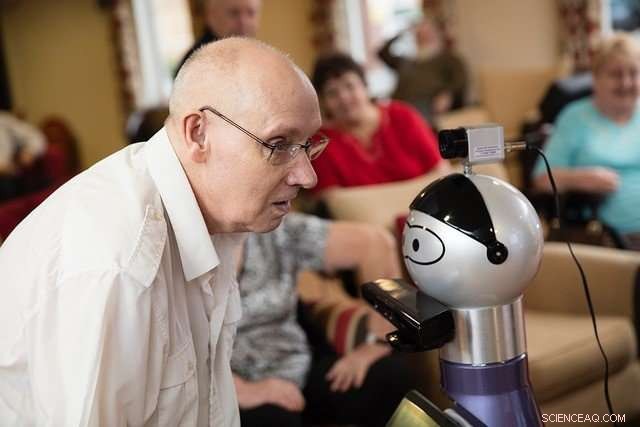 Smart Robot Enhances Memory and Independence for Seniors in Retirement Communities