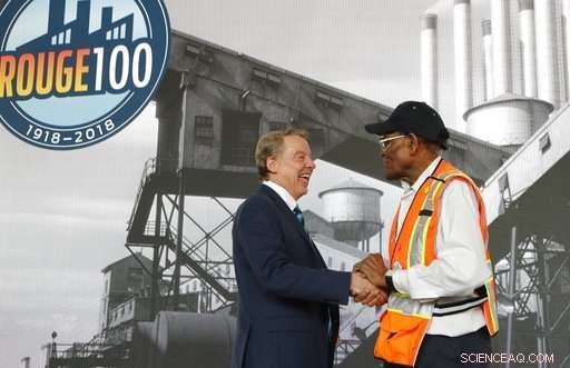 Ford Celebrates 100 Years of Production at Historic Rouge Plant