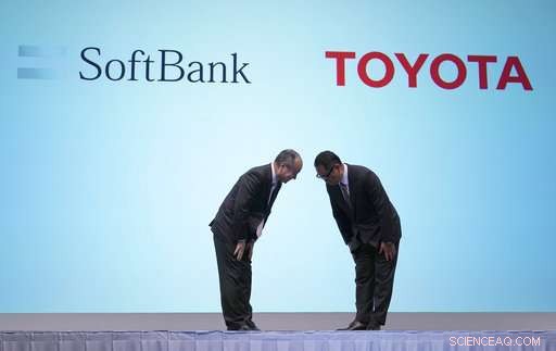 Toyota & SoftBank Forge Joint Venture to Launch Advanced Mobility Services