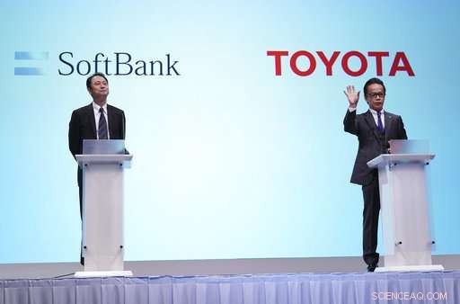 Toyota & SoftBank Forge Joint Venture to Launch Advanced Mobility Services