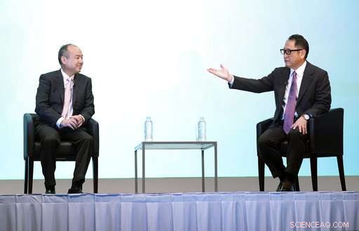 Toyota & SoftBank Forge Joint Venture to Launch Advanced Mobility Services