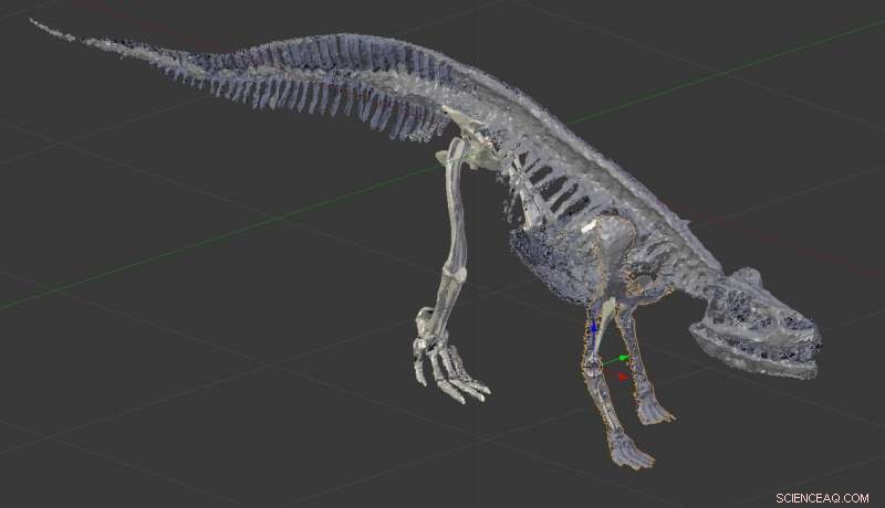Ancient Dinosaur Movement Models Inspire Stronger Robots and Buildings