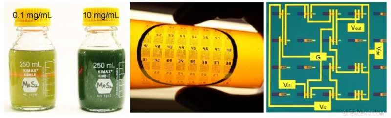 Innovative Method for Creating Solution-Processable 2‑D Semiconductors