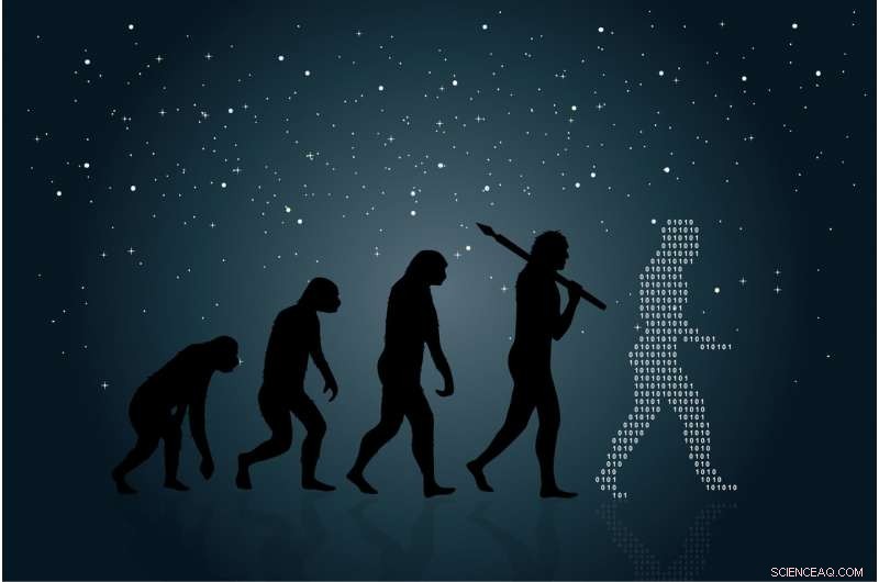 Evolution Drives Innovation in Computing and Life Sciences