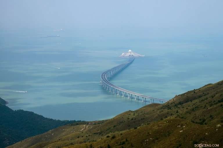 Hong Kong s Mega Sea Bridge Launch Draws Controversy
