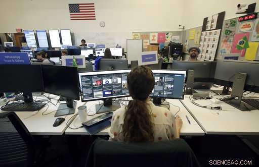 Facebook’s Election Monitoring Room Tackles Fake Information