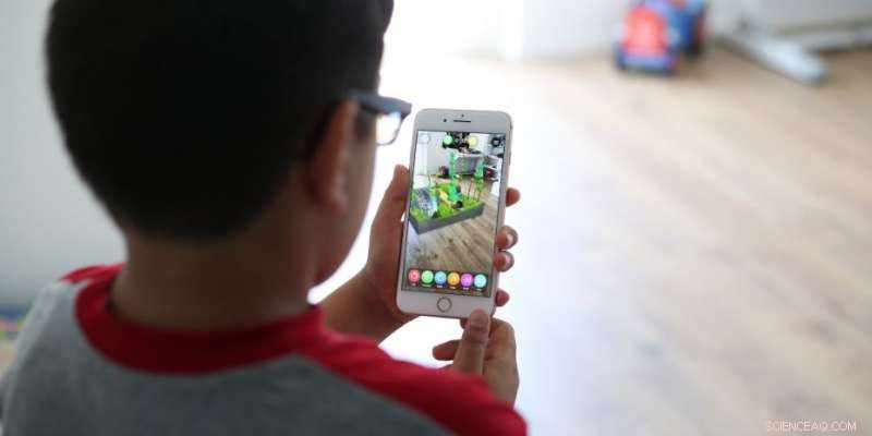 Augmented Reality Learning Robot for Kids – Interactive Coding Experience