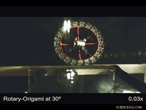 Origami‑Based Cushioning Enhances Drone Collision Protection