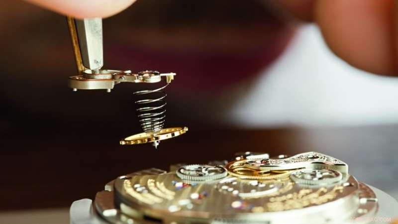 Electroplated High-Performance Balance Springs for Precision Watches