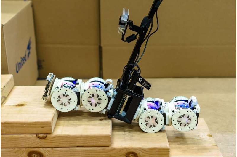 Modular Shape-Shifting Robot Surpasses Conventional Design Limits