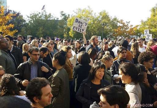 Google Staff Walk Off Jobs in Protest Over Alleged Mismanagement of Sexual Misconduct Cases
