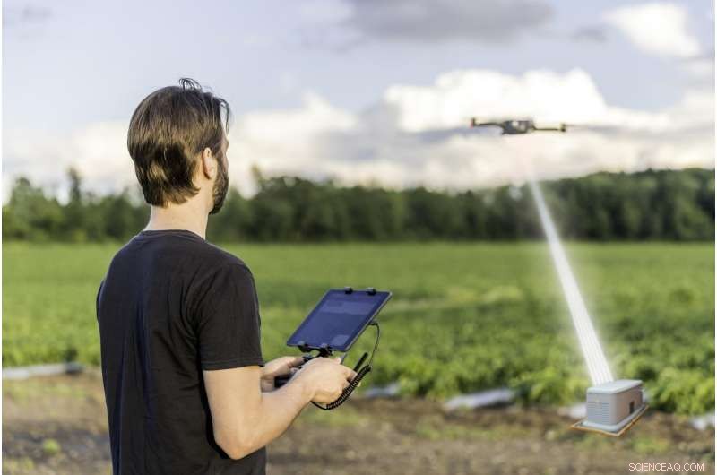 Lab-Grown Diamonds Pave the Way for In-Flight Drone Recharging via Laser