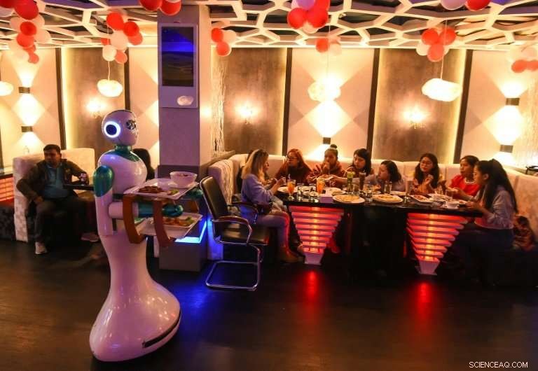 Ginger: Nepal s First Robot Waiter Now Ready to Serve