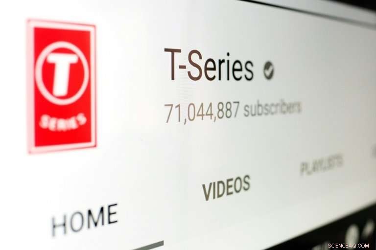 T-Series Poised to Overtake PewDiePie as YouTube’s Most Subscribed Channel