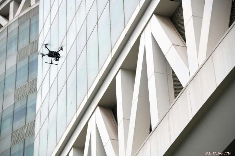 Singapore Launches Drone Swarm for Parcel Delivery, Building Inspection, and Security