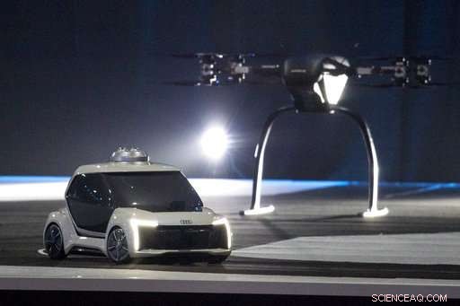Revolutionizing Mobility: Audi, Airbus, and Italdesign Unveil Drone-Car Hybrid Prototype