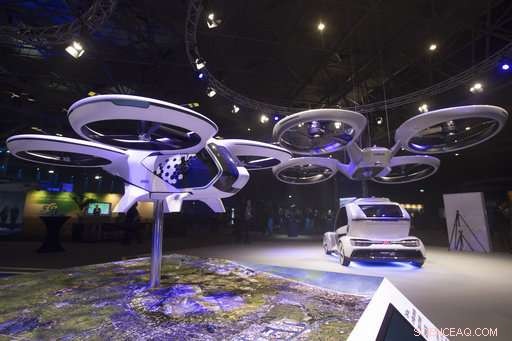 Revolutionizing Mobility: Audi, Airbus, and Italdesign Unveil Drone-Car Hybrid Prototype