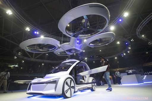 Revolutionizing Mobility: Audi, Airbus, and Italdesign Unveil Drone-Car Hybrid Prototype