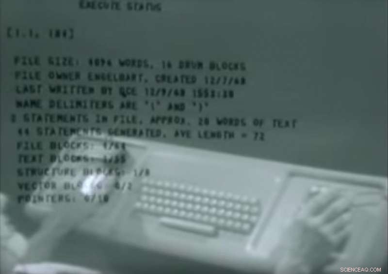 Doug Engelbart s 1968 Vision: Revolutionizing Knowledge Work with Screen and Mouse