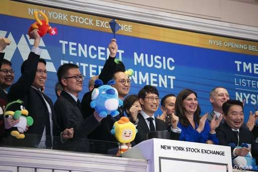 Tencent Music Shares Surge on First Trading Day