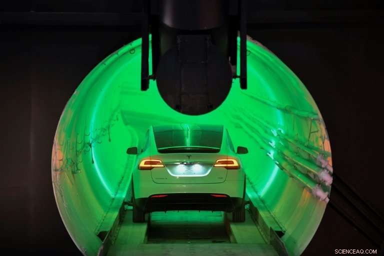 Elon Musk Pioneers Underground Tunnel System to Transform Urban Driving
