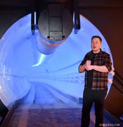Elon Musk Pioneers Underground Tunnel System to Transform Urban Driving