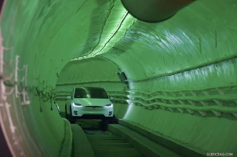 Elon Musk Pioneers Underground Tunnel System to Transform Urban Driving