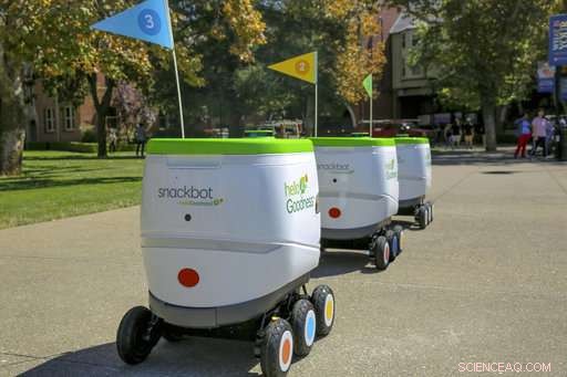 PepsiCo Launches Self‑Driving Robot Delivery to Campus Snacks