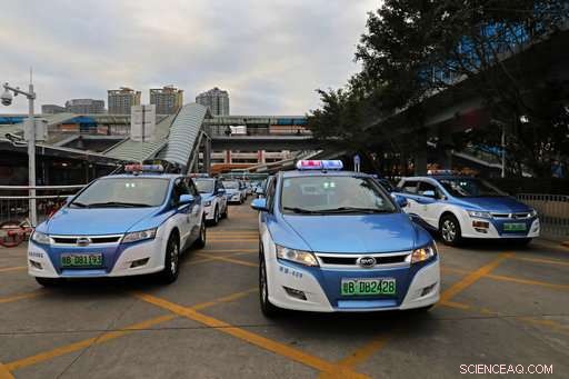 Shenzhen Goes Green: City Transitions to All-Electric Taxi Fleet
