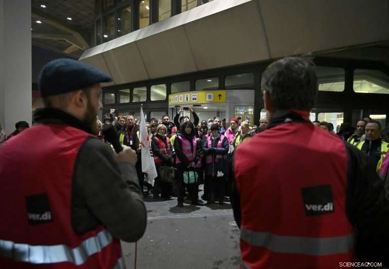 German Airports Prepare for Thursday Strike Amid Security Staff Dispute