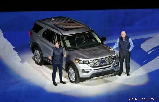 Ford, Cadillac, and Toyota Showcase SUVs and Sports Car at Detroit Auto Show